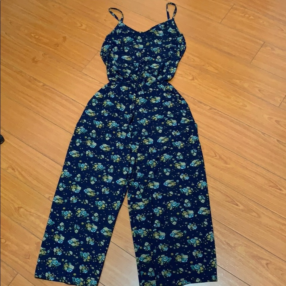 Floral jumpsuit